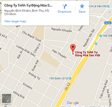 Bản đồ đường đi đến công ty Sao Việt